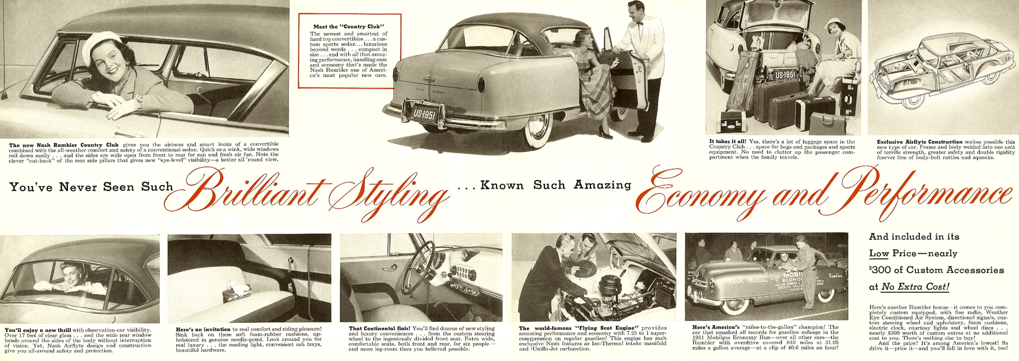 1941 Nash Prestige Brochure Page 3